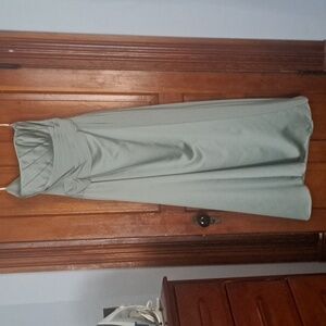 David's Bridal Bridesmaid/prom Dress, Sage Green Size 16